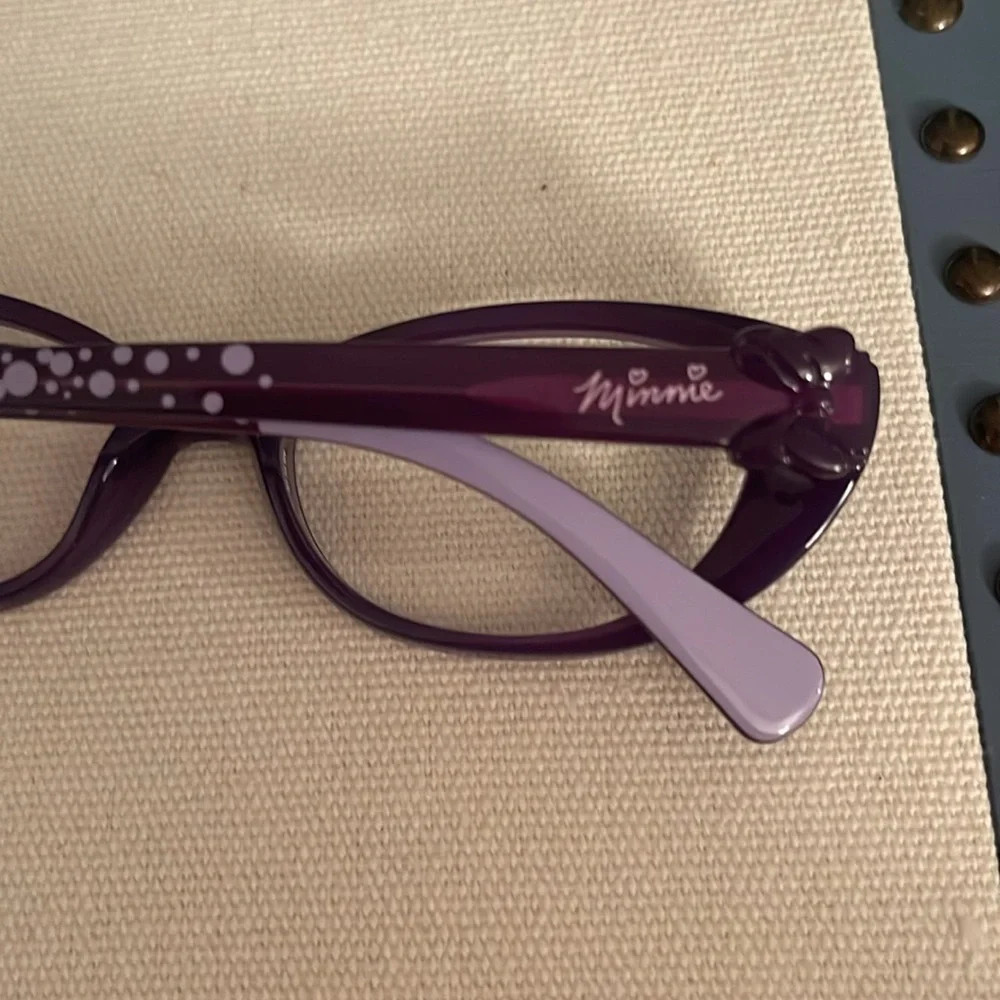 Purple Disney girls eyeglass